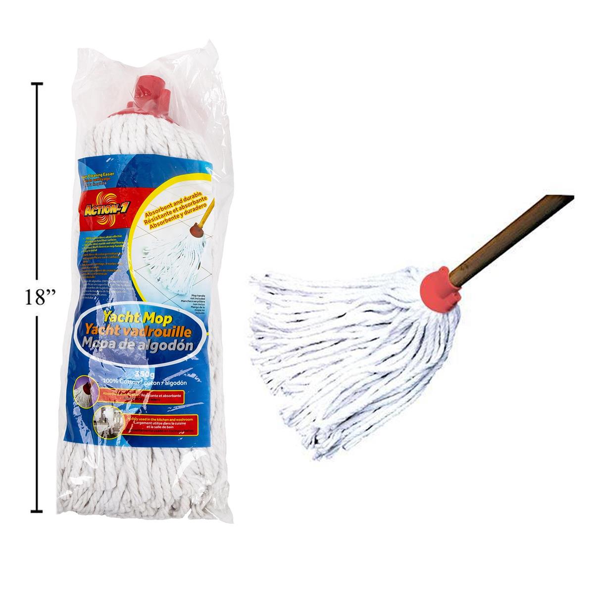 DECK MOP REFILL ACTION-1 340G