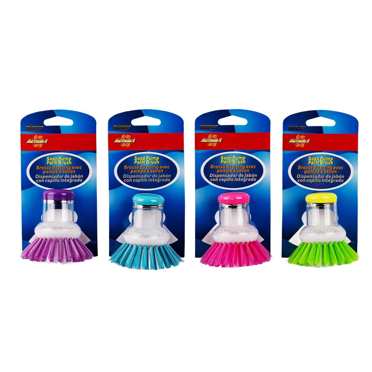 SOAP PUMP PALM BRUSH