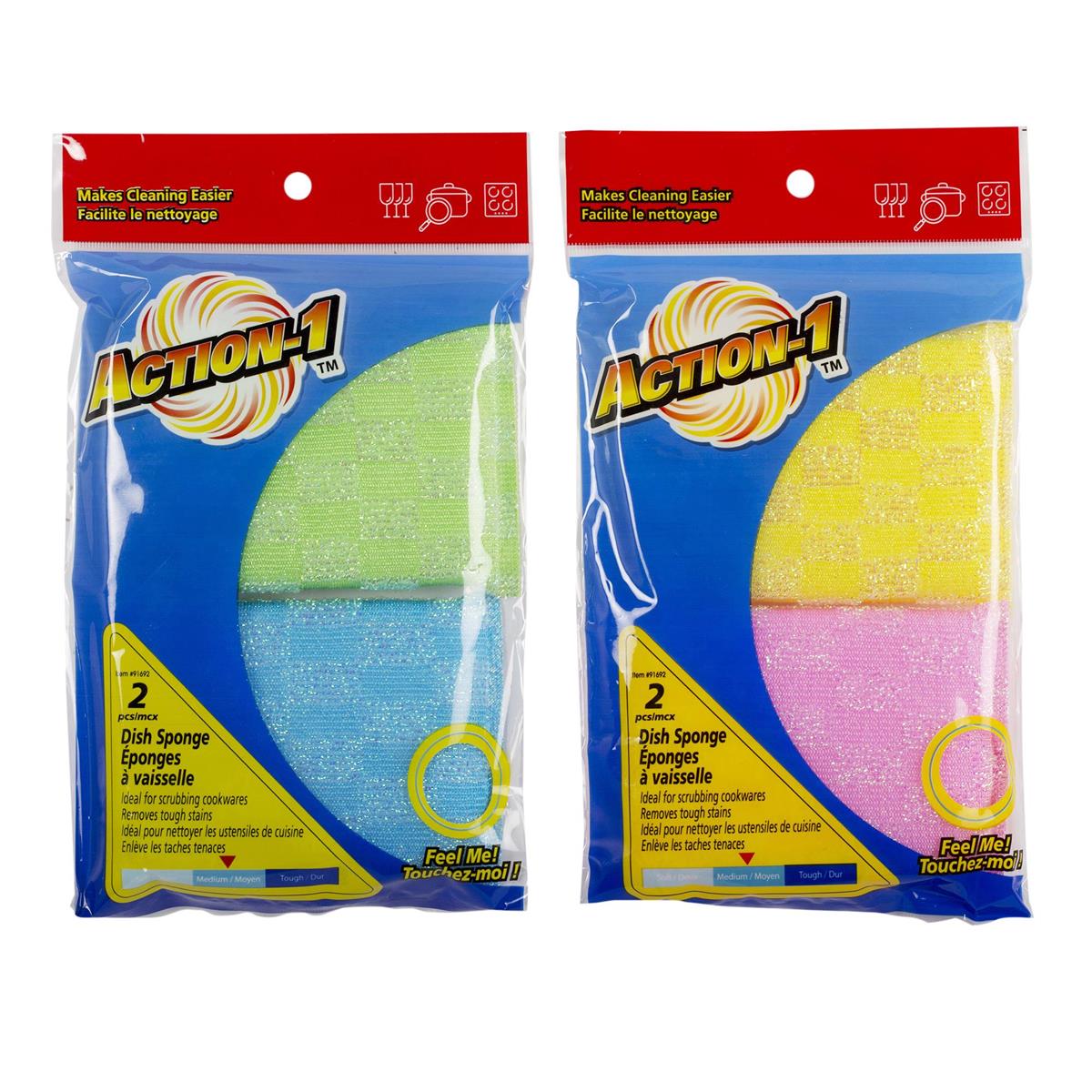 SCRUBBING DISH SPONGE