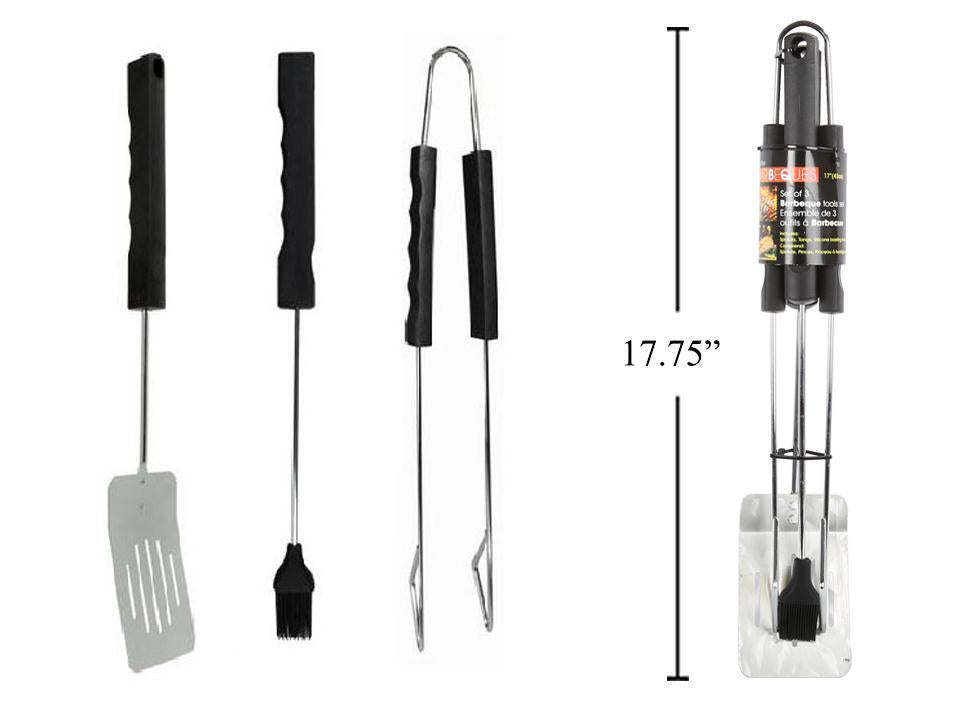 BBQ CHROME PLATED TOOL SET