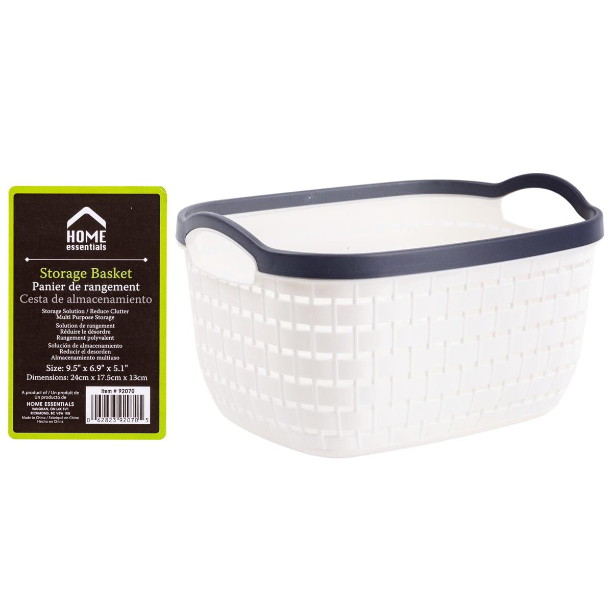 STORAGE BASKET BLK SM