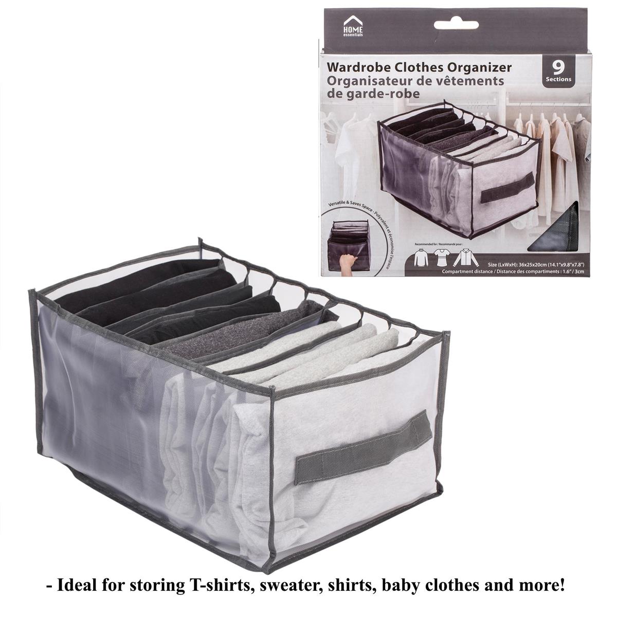 CLOTHES ORGANIZER 9 POCKET