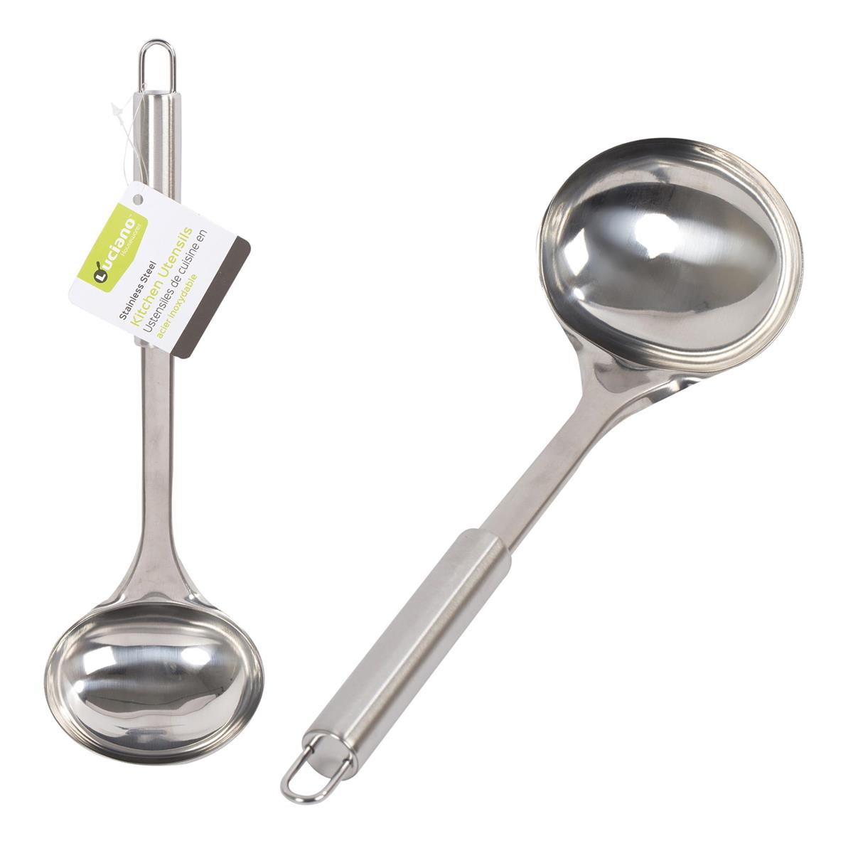 SOUP LADLE STAINLESS 12IN