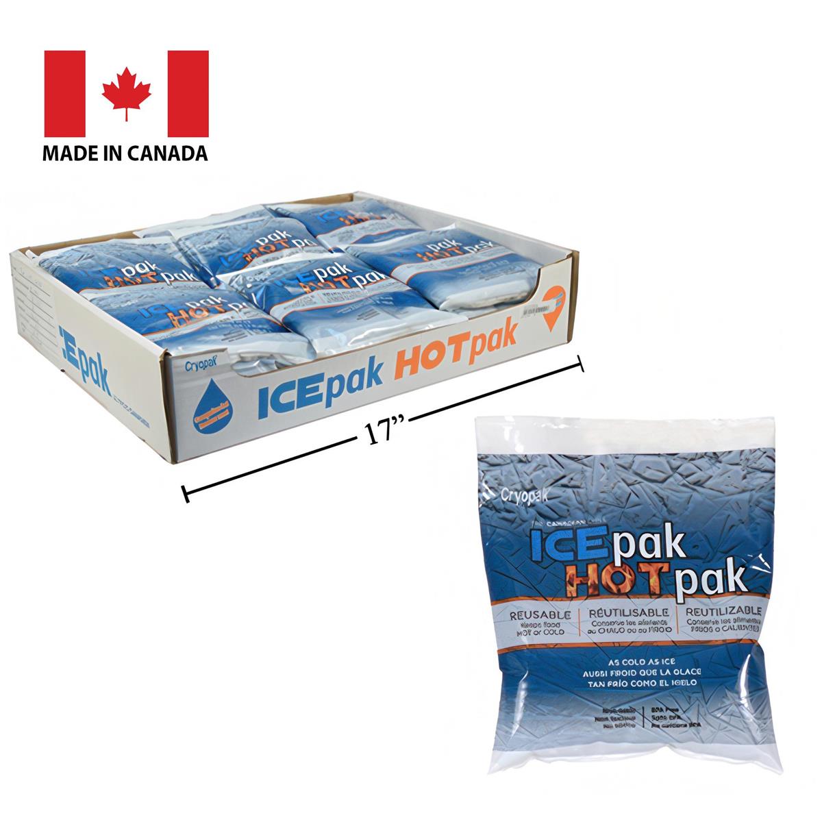 GEL ICE or HOT PACK 16oz