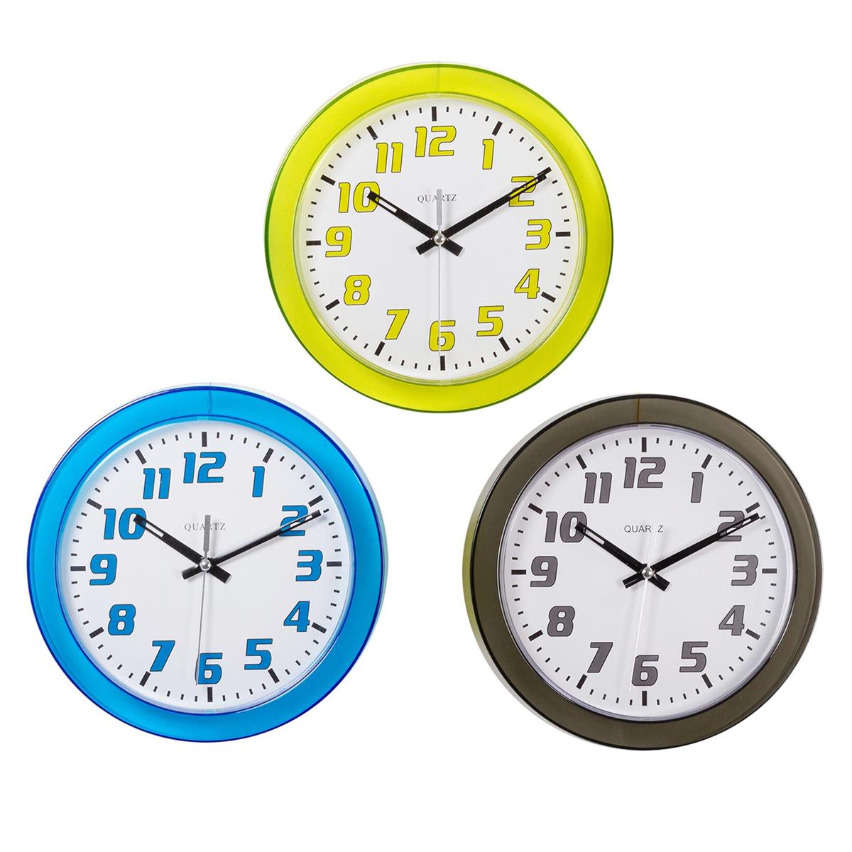 QUARTZ WALL CLOCK 7.5IN