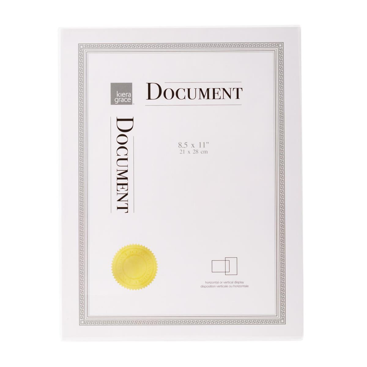 DOCUMENT FRAME CLEAR ACRYLIC