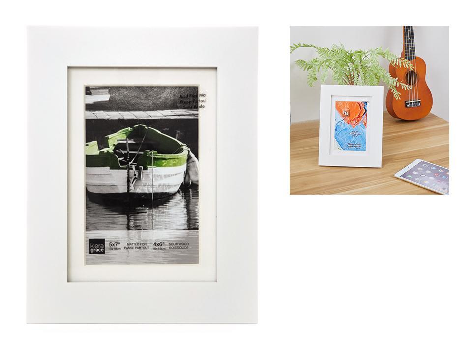 FRAME LANGFORD MTTD WH 4X6IN